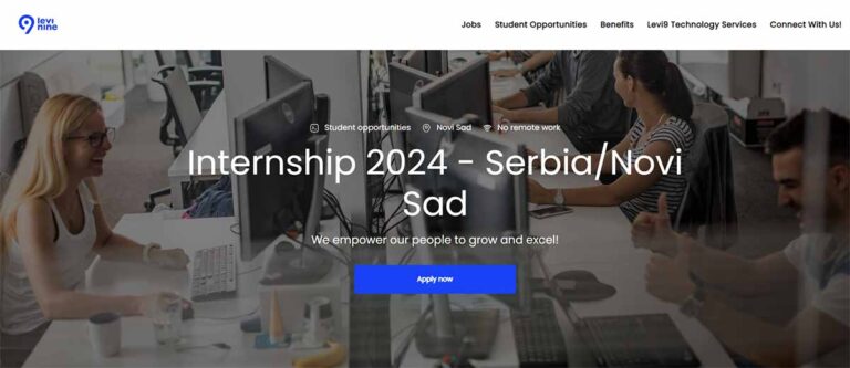 Levi9: Prijave za DevOps, testing i .NET prakse u Novom Sadu su i dalje otvorene!