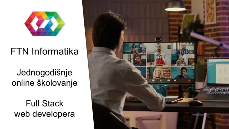Postani full stack programer kroz online IT školovanje